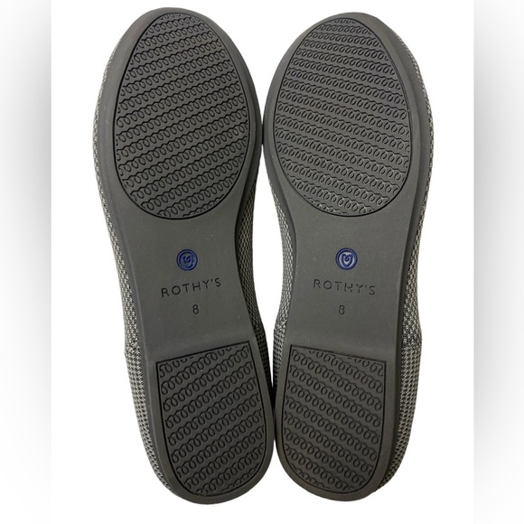 Rothy’s The Flat Slip On Round Toe In Charcoal Size 8 - Picture 7 of 11